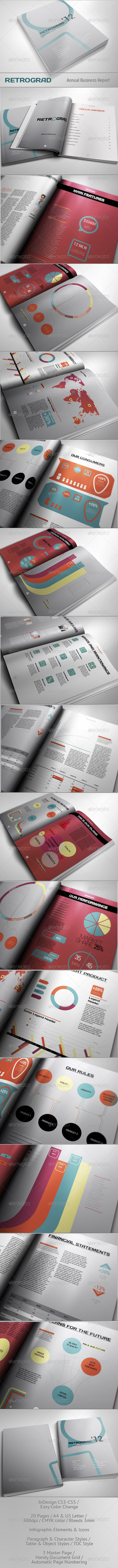 Retrograd - Annual Business Report - Corporate Brochures