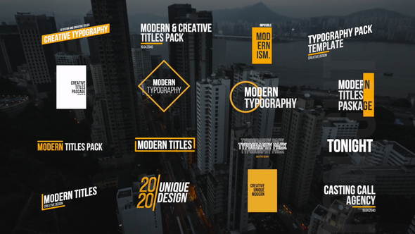 Modern Titles 2.0 | Premiere Pro