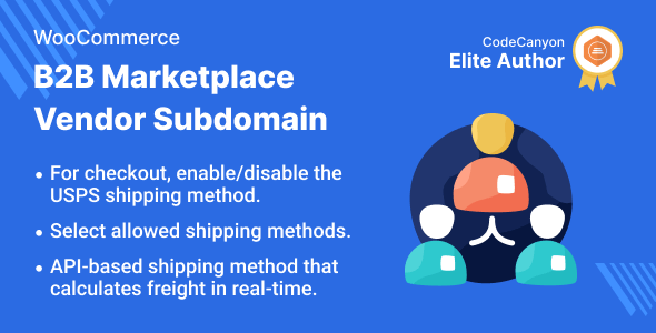 woocommerce b2b marketplace vendor subdomain banner