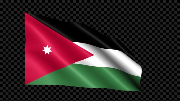 Jordan Flag Blowing In The Wind alt