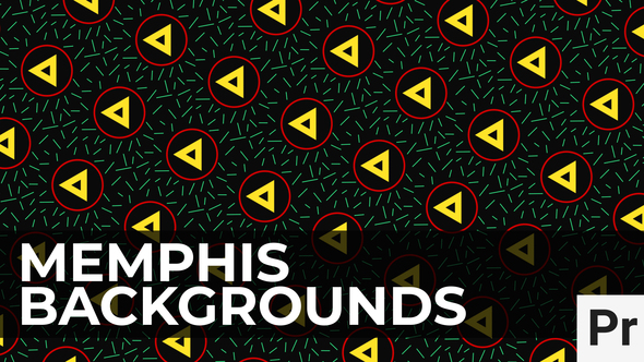 Memphis Backgrounds | Essential Graphics