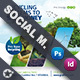 Green Energy Social Media Templates