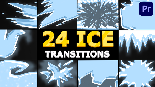 Ice Transitions | Premiere Pro MOGRT