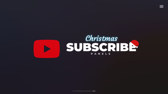 Subscribe Panels (Christmas)