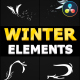 Hand-Drawn Winter Elements | DaVinci Resolve - VideoHive Item for Sale
