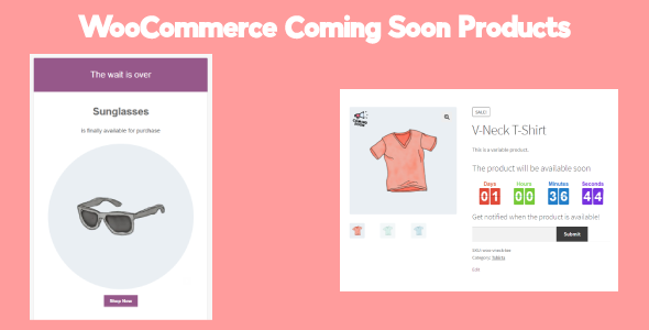 Coming Soon Products for WooCommerce