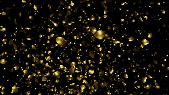 Gold Leaf Particle