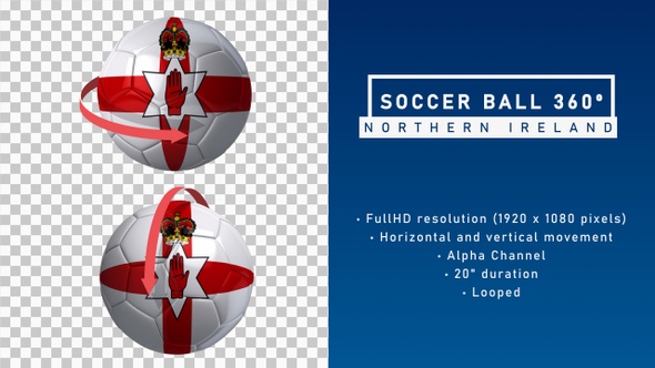 Soccer Ball 360º - Northern Ireland