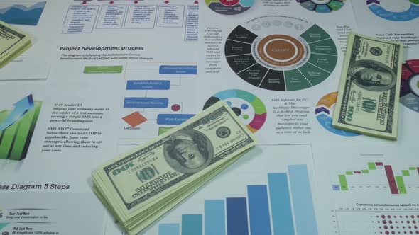 Sales Reports In The Modern Office Of The Company alt