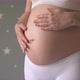 Massage of Belly Skin of Pregnant Woman - VideoHive Item for Sale