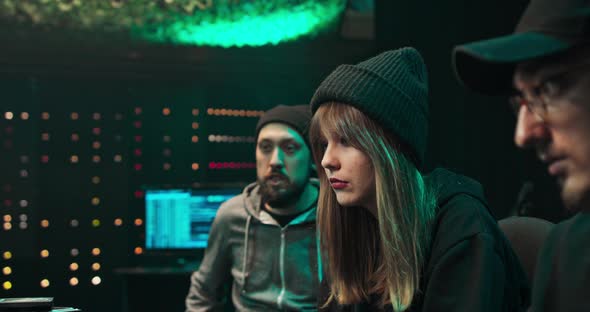Group of Teenage Hackers Attacking Cyber Security Servers From Their Underground Hideout One of Them alt