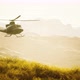Slow Motion Vietnam War Era Helicopter in Mountains - VideoHive Item for Sale