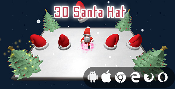 3D Santa Hat - Cross Platform Christmas Game