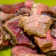 Close-up of chopped raw pork pieces with seasoning - PhotoDune Item for Sale