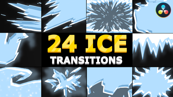 Ice Transitions | DaVinci Resolve