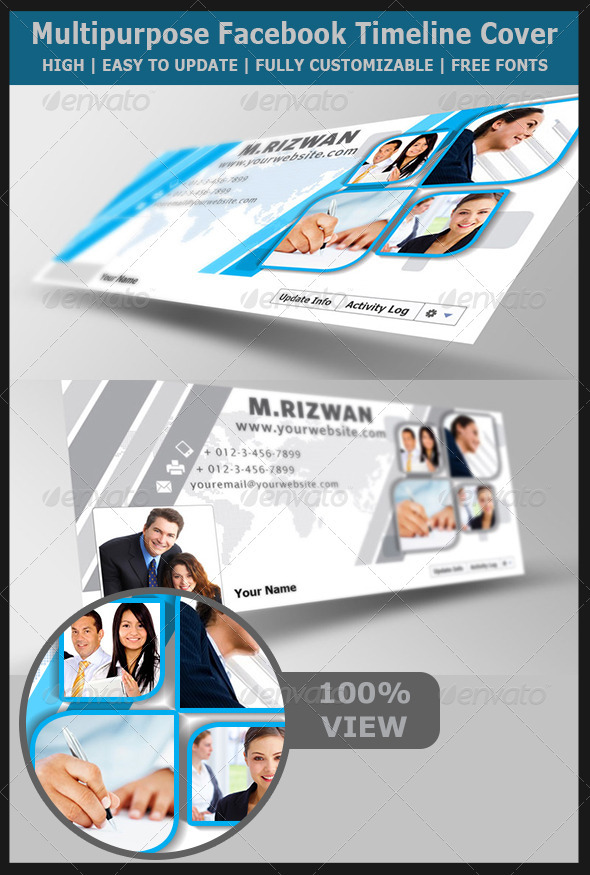 Multipurpose FB Timeline Covers - Facebook Timeline Covers Social Media