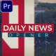 Daily News Opener - VideoHive Item for Sale