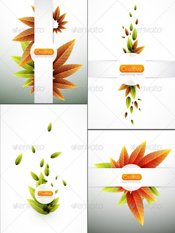 Season Leaves Backgrounds - Seasons Nature