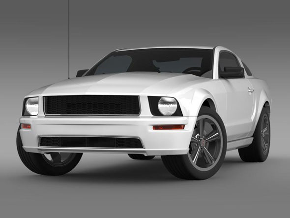 Ford Mustang Bullit 2008 - 3DOcean Item for Sale