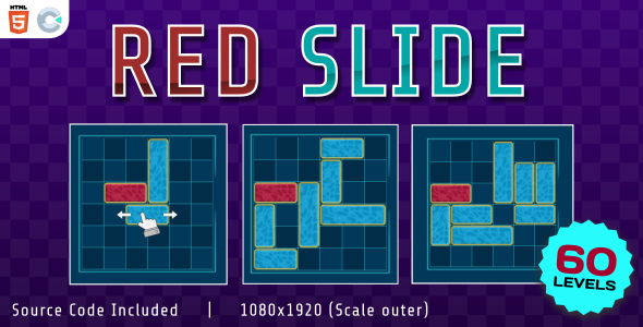Red Slide - HTML5 Casual game