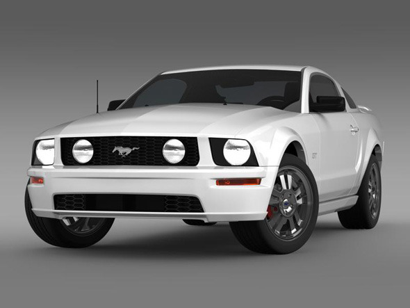 Ford Mustang GT - 3DOcean Item for Sale