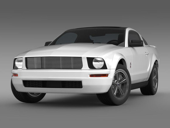 Ford Mustang WIP - 3DOcean Item for Sale