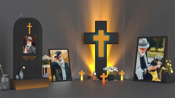 Funeral Flower Card alt