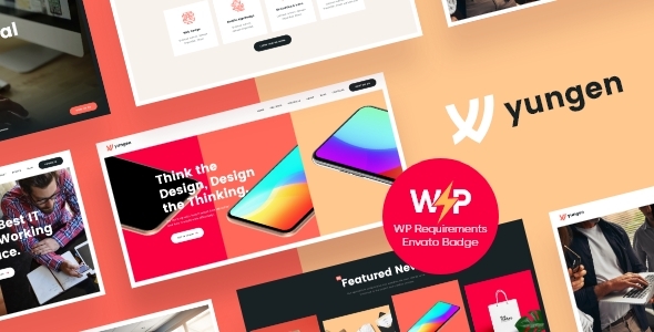 Yungen | Modern Digital Agency Business WordPress Theme