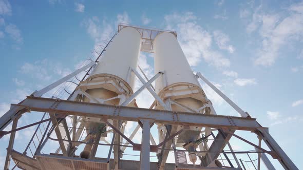 Chemical Tank Storage in Industrial Plant