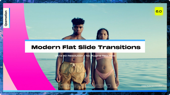 Modern Flat Slide Transitions