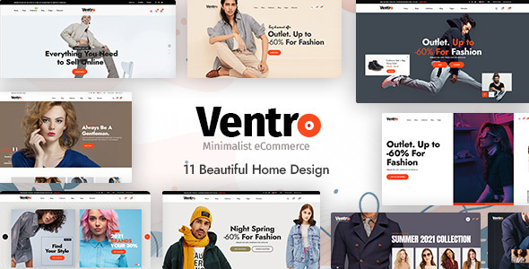Wondrous Ventro - Fashion Ecommerce HTML Template