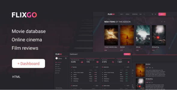 Incredible FlixGo – Online Movies, TV Shows & Cinema HTML Template