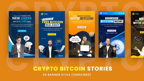 Crypto Bitcoin Stories Pack