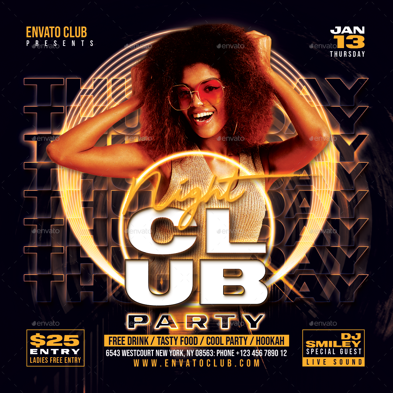 Night Club Party Flyer 