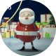 Santa Greeting - VideoHive Item for Sale