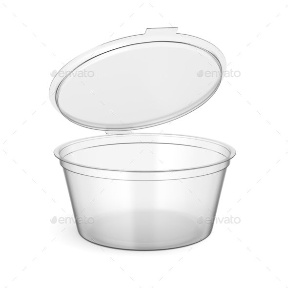 Open barbecue sauce dip container isolated on white. 3D rendering, Stock  Photo by Ha4ipuri