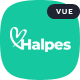 Halpes - Nonprofit Charity Vue Nuxt Template