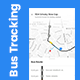 City Bus | Tracking App & Driver App | Dark + Light Mode | Full UI Kit