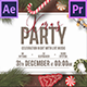 Xmas Party Invitation  | MOGRT - VideoHive Item for Sale