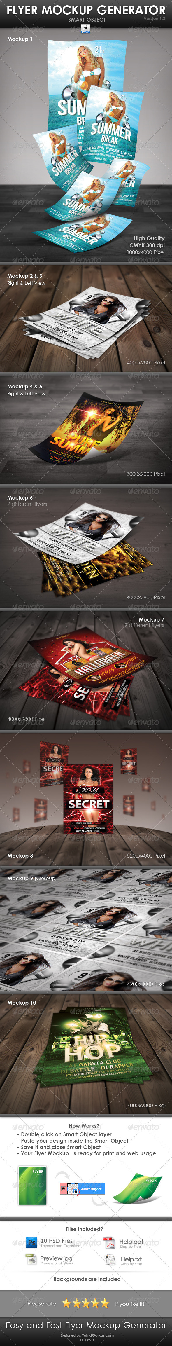 Flyer Mockup - Flyers Print