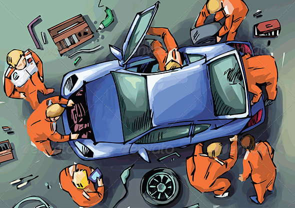 Pitstop - Sports/Activity Conceptual