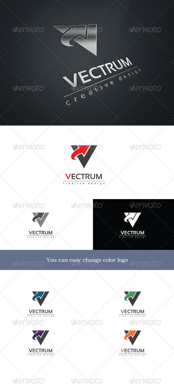 Vectrum Logo Template - Letters Logo Templates