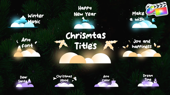 Christmas Titles for FCPX