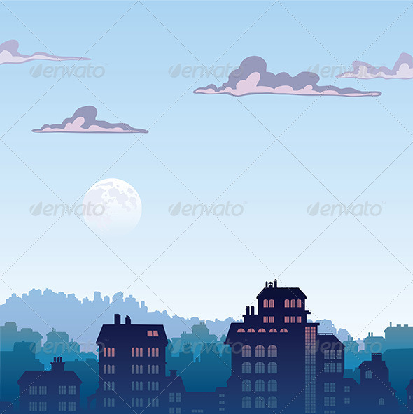 City by Morning - Buildings Objects