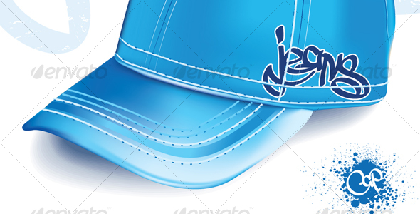jeans cap - Objects Vectors