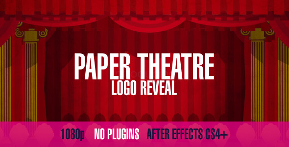 Paper Theatre Logo - VideoHive 3216733