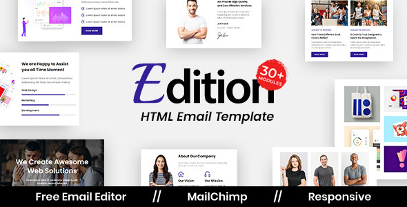 Edition Agency – Multipurpose Responsive Email Template