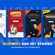 Business Agency Ads Set Stories Pack - VideoHive Item for Sale