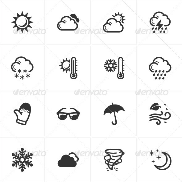 Weather Icons - Web Icons