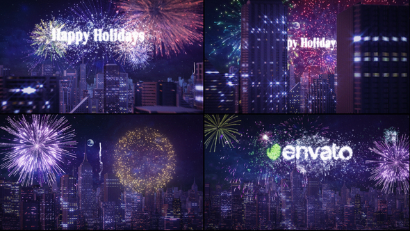 Big City Fireworks/Celebrating Logo